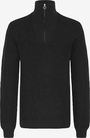 BLEND Kampsun 'BHDeno', värv must: eest vaates