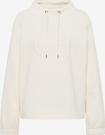CECIL Sweatshirt in Beige: front
