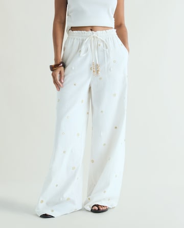 Regular Pantalon ' ' Scalpers en blanc