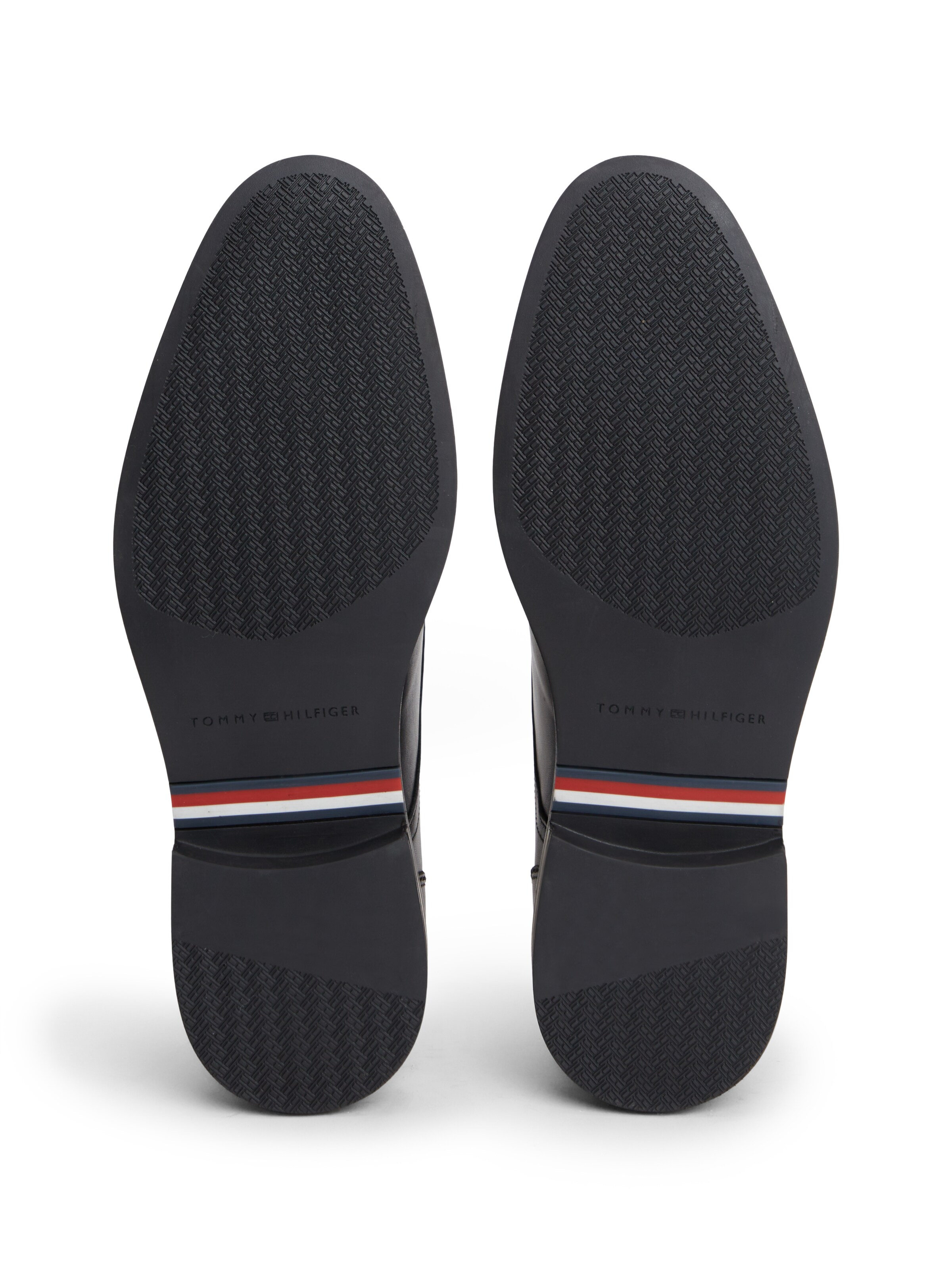 TOMMY HILFIGER Šněrovací boty 'CORPORATE' – černá
