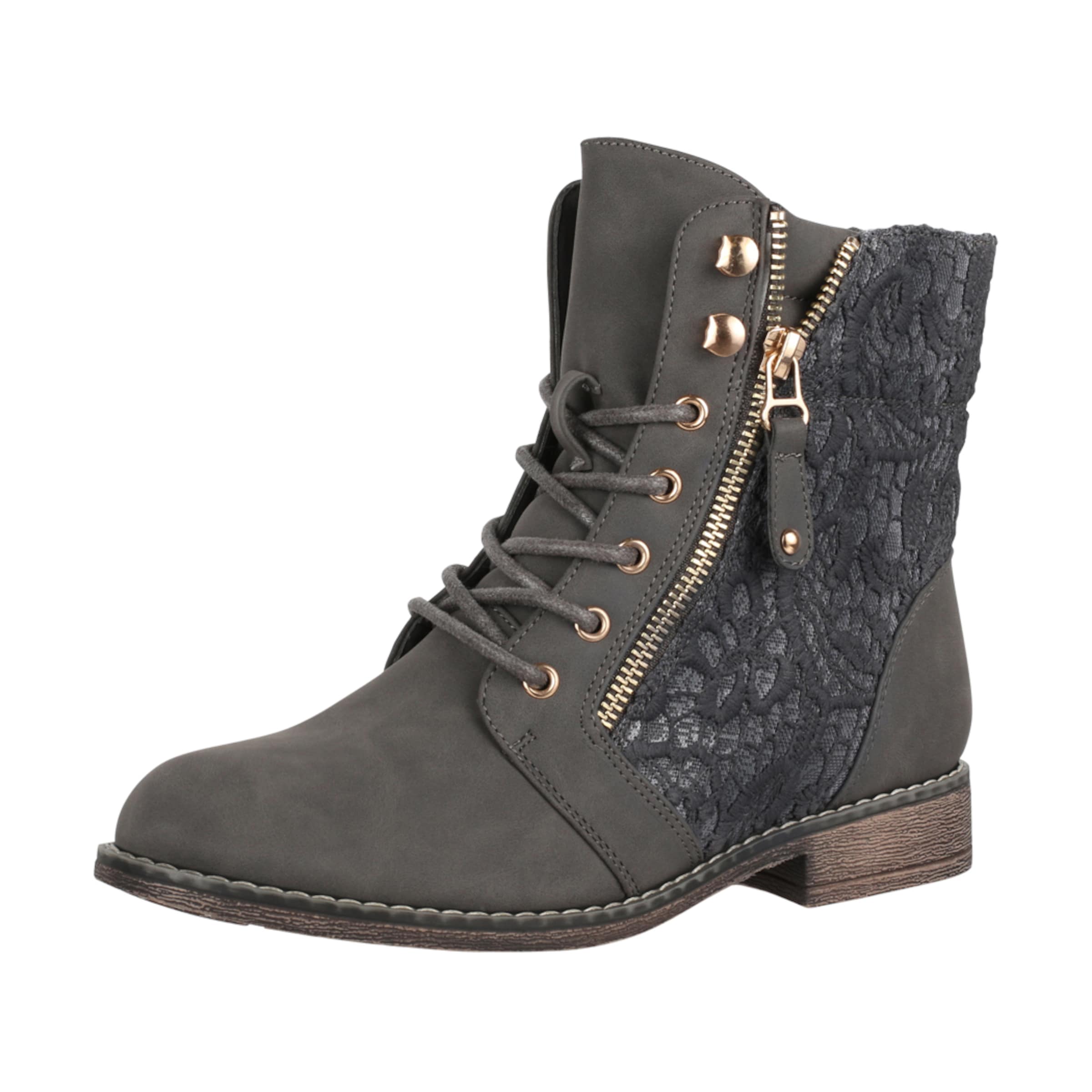 Elara Veterlaarsjes in Grijs: voorkant