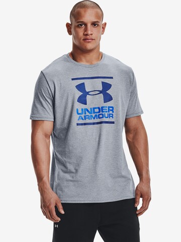 T-Shirt fonctionnel 'Foundation' UNDER ARMOUR en gris : devant