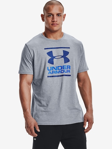UNDER ARMOUR - Camiseta funcional 'Foundation' en gris: frente
