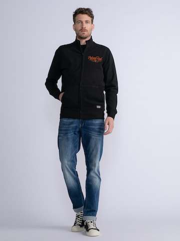 Petrol Industries Sweatjacke 'Mattoon' in Schwarz