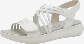 Sandales JANA en blanc : devant