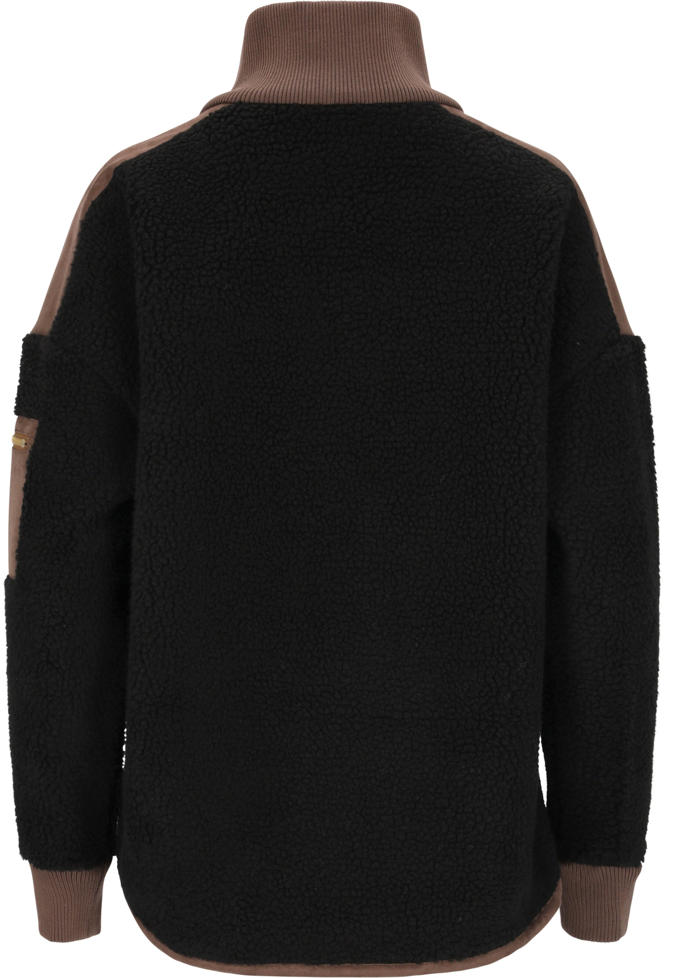 Athlecia Fleece jas 'Minniem' in Zwart