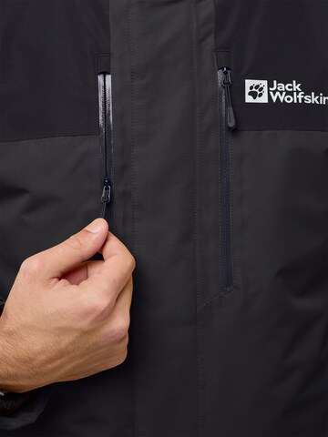 JACK WOLFSKIN Яке Outdoor 'Jasper' в сиво