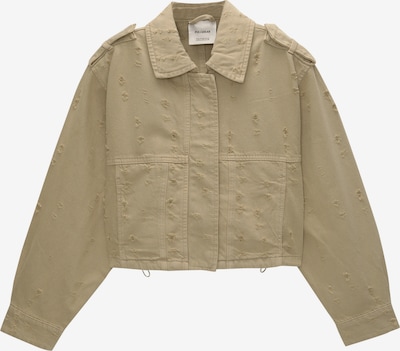 Pull&Bear Veste mi-saison en sable, Vue avec produit