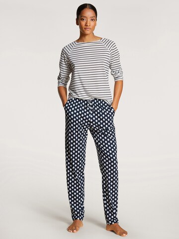 CALIDA Pajama Pants in Blue