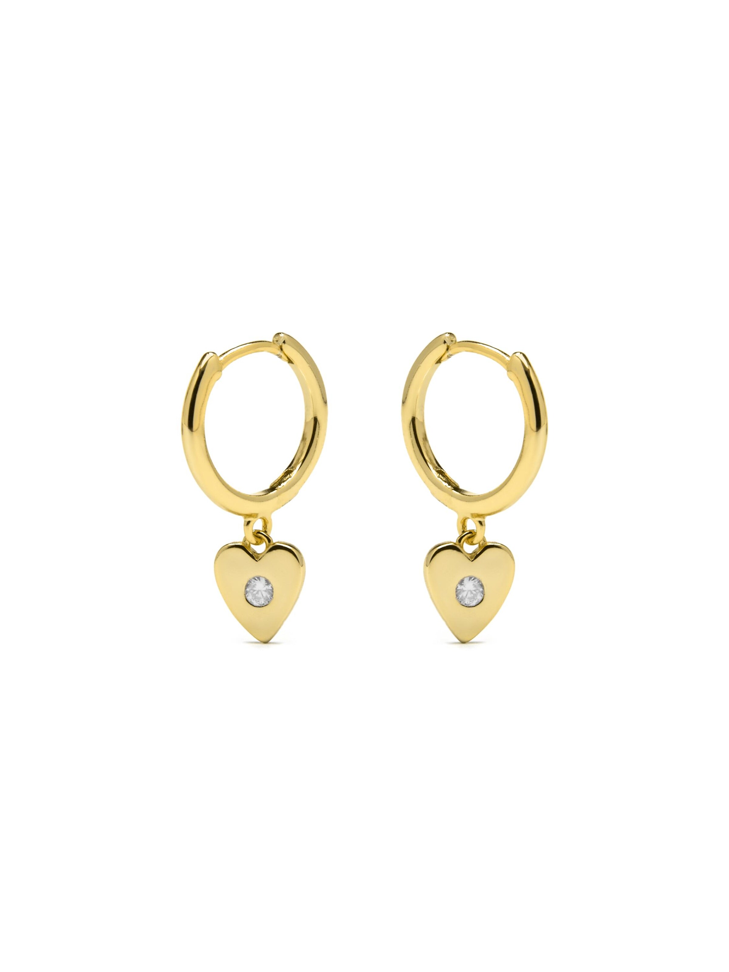 Luxenter Oorbellen 'KITZI' in Wit