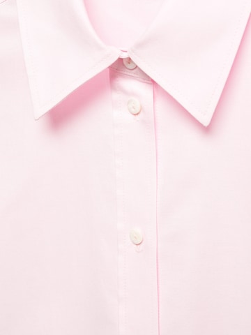 MANGO Blouse 'COLETE' in Roze