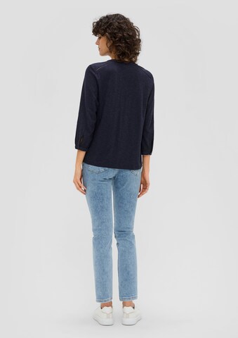 s.Oliver Blouse in Blauw: terug