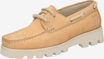 SIOUX Mocassins in Beige: voorkant