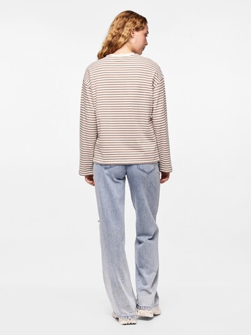 Maglietta 'Sadie' di PIECES in beige