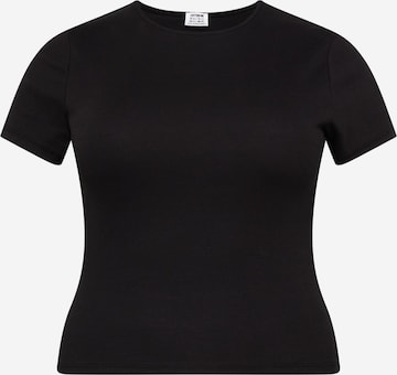 Cotton On Curve - Camiseta en negro: frente