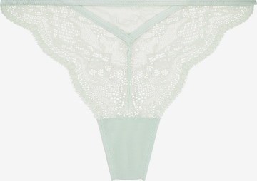 Hunkemöller Thong 'Isabelle' in Green: front