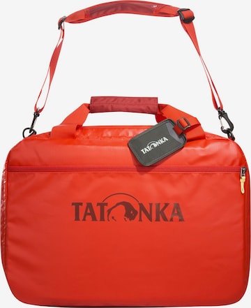 TATONKA Weekendtas 'Flight Barrel ' in Rood: voorkant