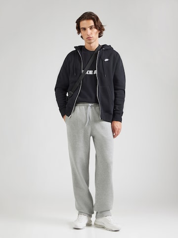 Nike Sportswear Regular Trousers 'Club' in Grey