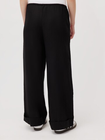 Wide Leg Pantalon 'Effie' LeGer by Lena Gercke en noir