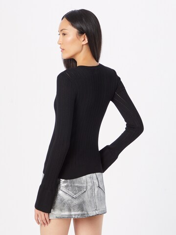 River Island Sweter 'CARDI' w kolorze czarny