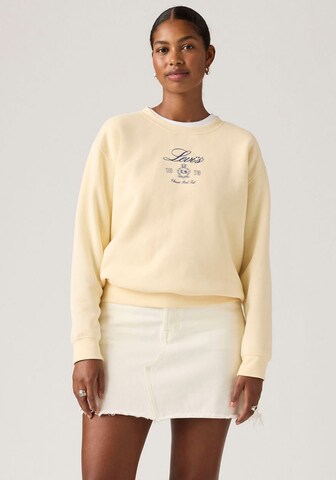 LEVI'S ® Sweatshirt in Yellow