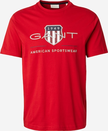GANT Shirt in Rood: voorkant