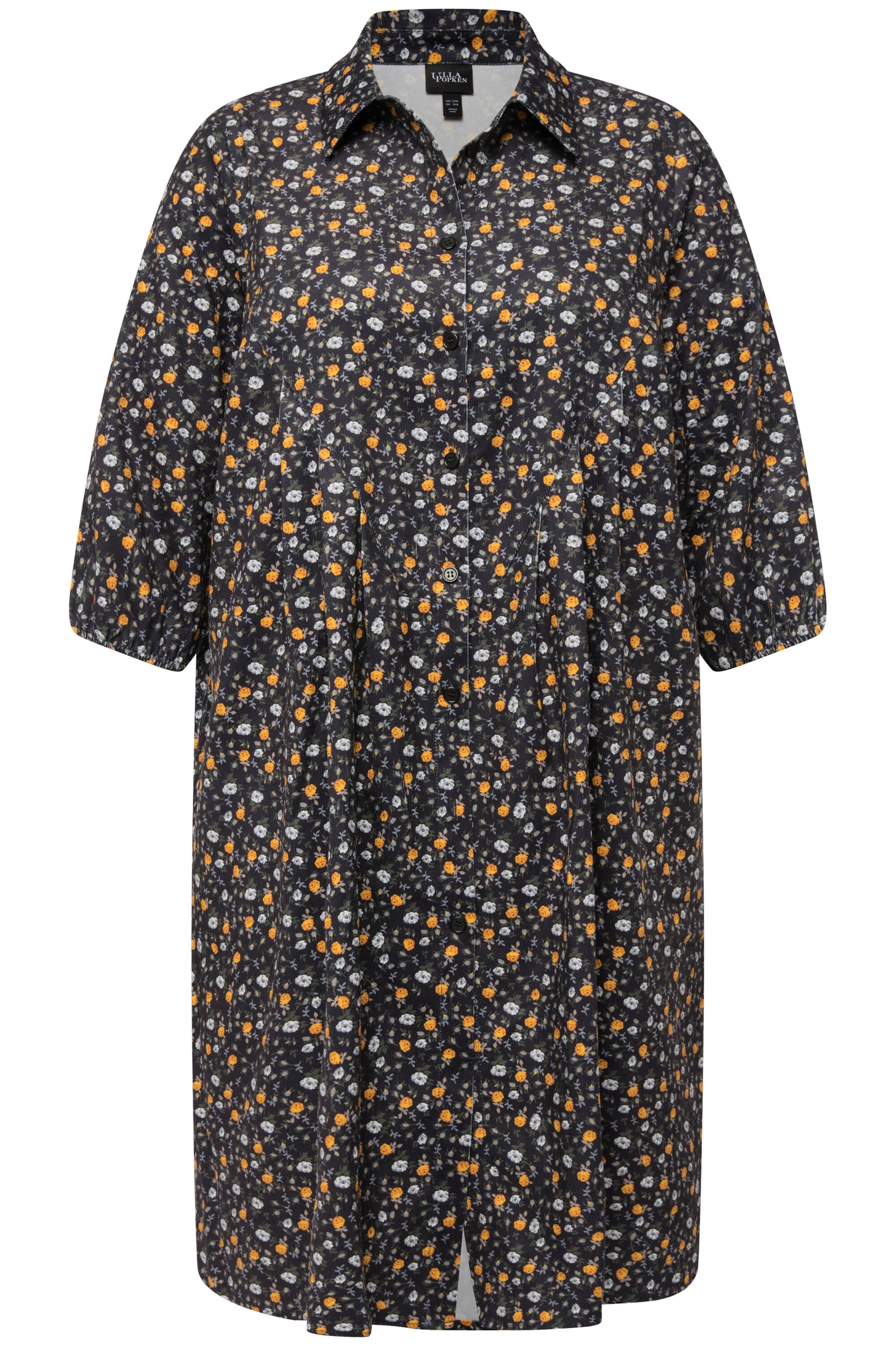 Ulla Popken Kleid in Mischfarben: Vorderseite