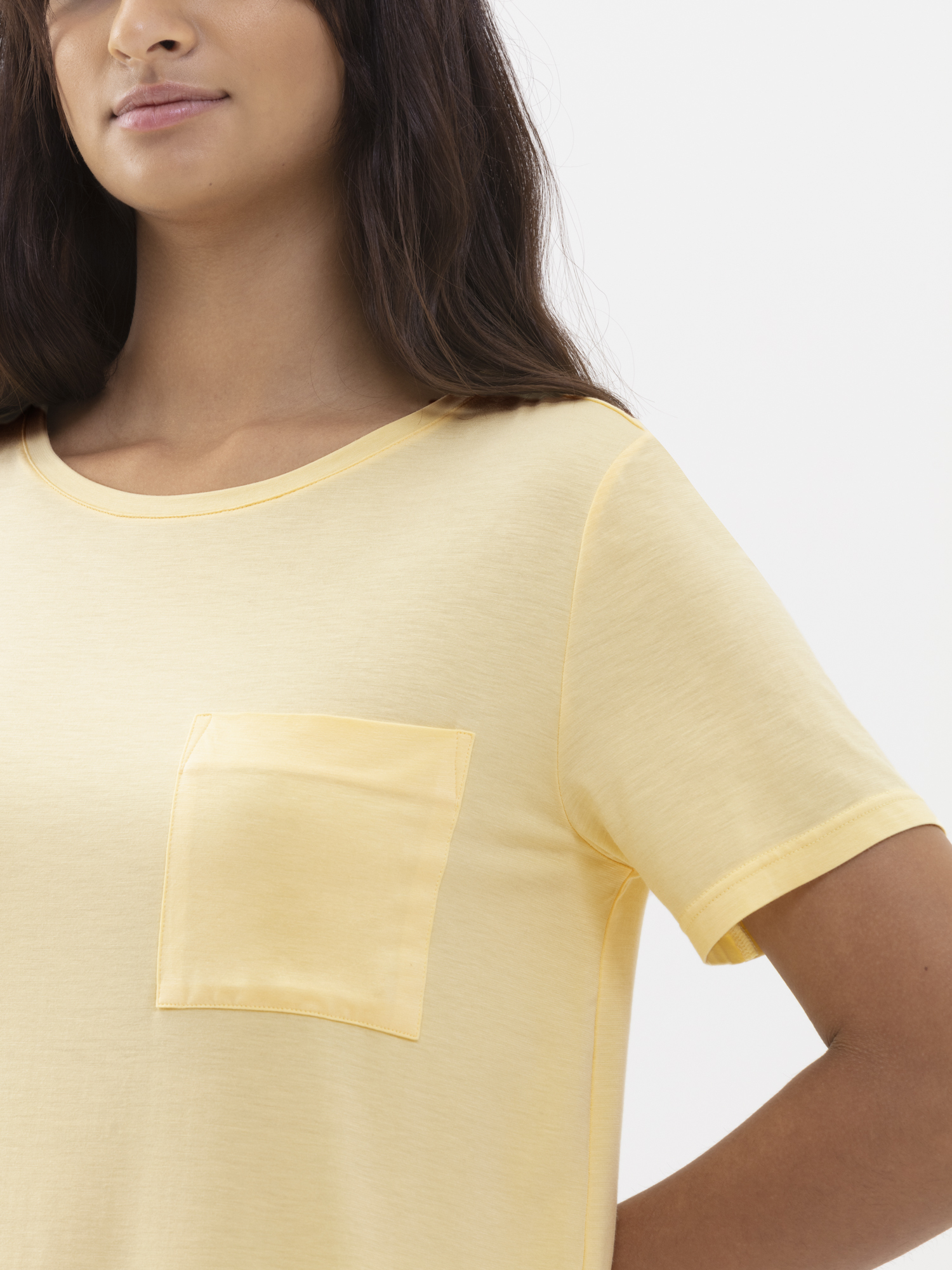 Mey Schlafshirt Sleepy & Easy in Pastellgelb Mey Schlafshirt Sleepy & Easy in Pastellgelb