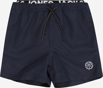 Jack & Jones Junior Zwemshorts 'Fiji' in Blauw: voorkant