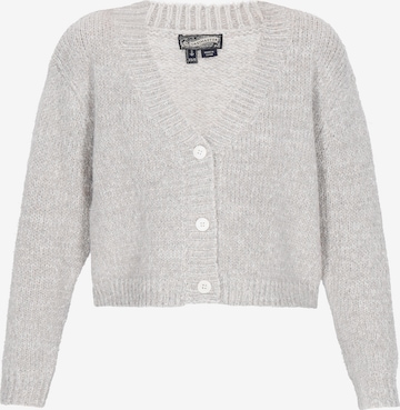 Cardigan DreiMaster Vintage en blanc : devant