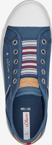 s.Oliver Slip On in Blau