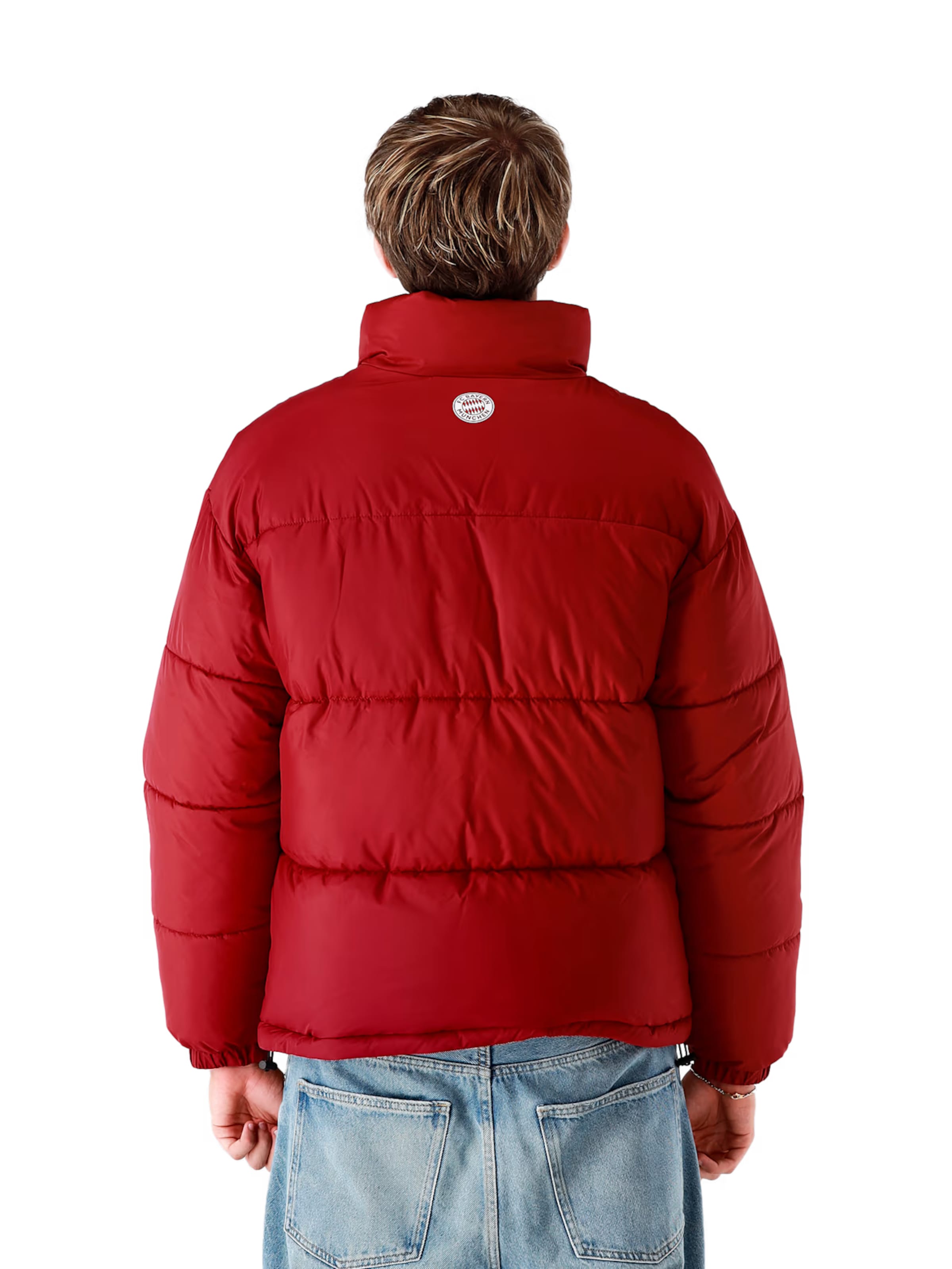 FC BAYERN MÜNCHEN Winter Jacket in Red