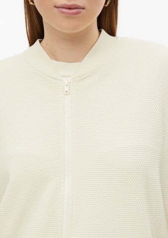 QS Sweatjacke in Beige