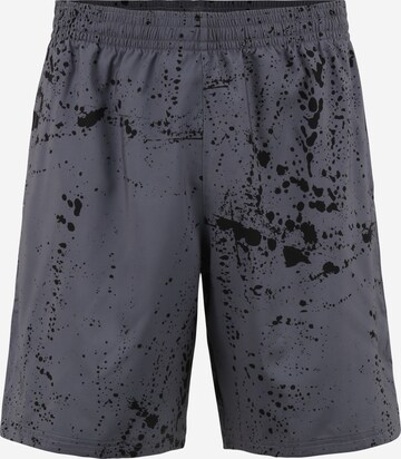 Reebok Regular Workout Pants 'Workout Ready' in Grey: front