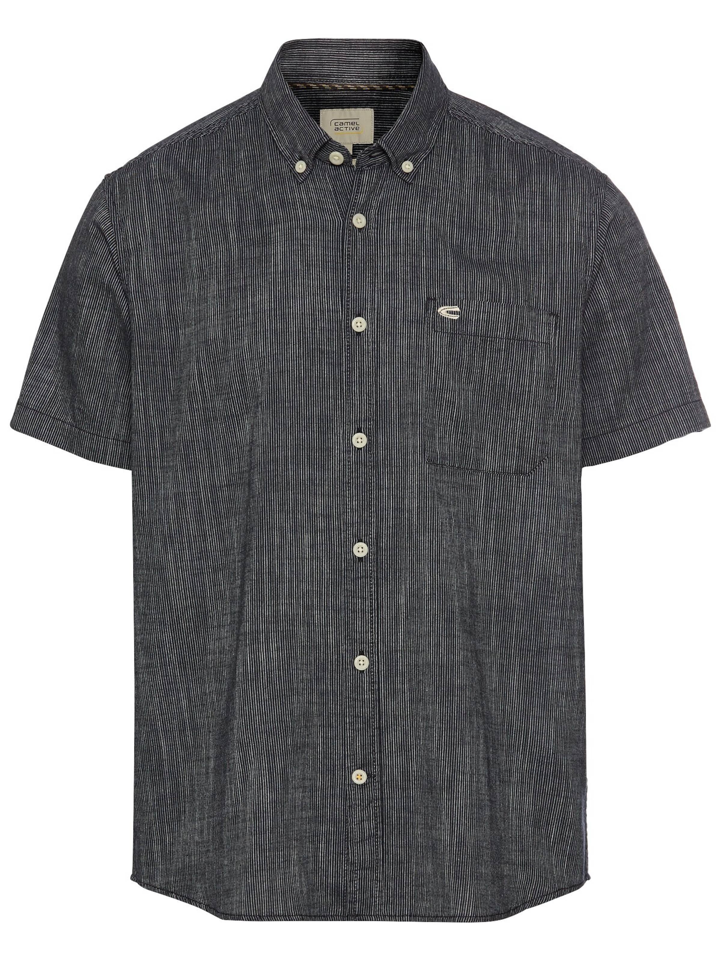 CAMEL ACTIVE Overhemd in Blauw: voorkant