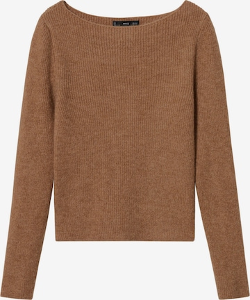 Pull-over 'Rosa' MANGO en marron : devant