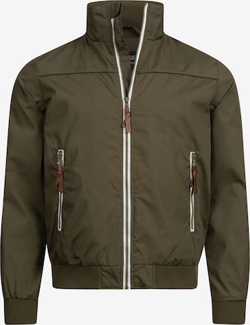 INDICODE JEANS Übergangsjacke 'Ivano' in Grün: Vorderseite