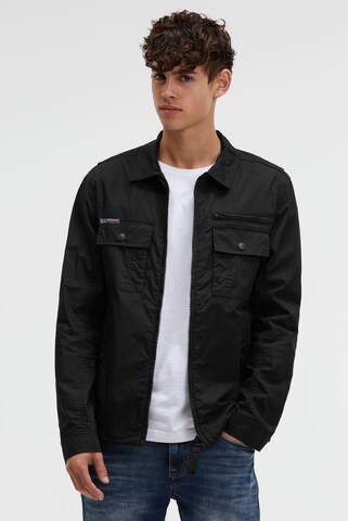 CAMP DAVID Between-Season Jacket in Black: front