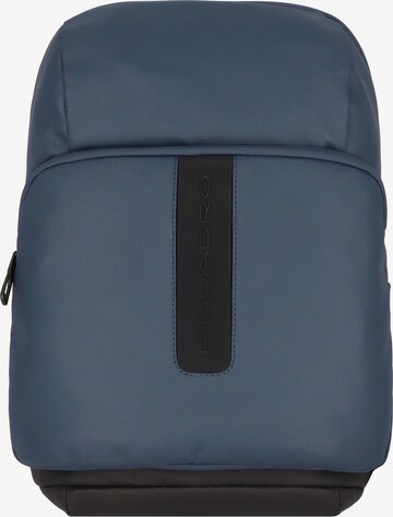 Piquadro Crossbody Bag 'Hidor' in Blue: front