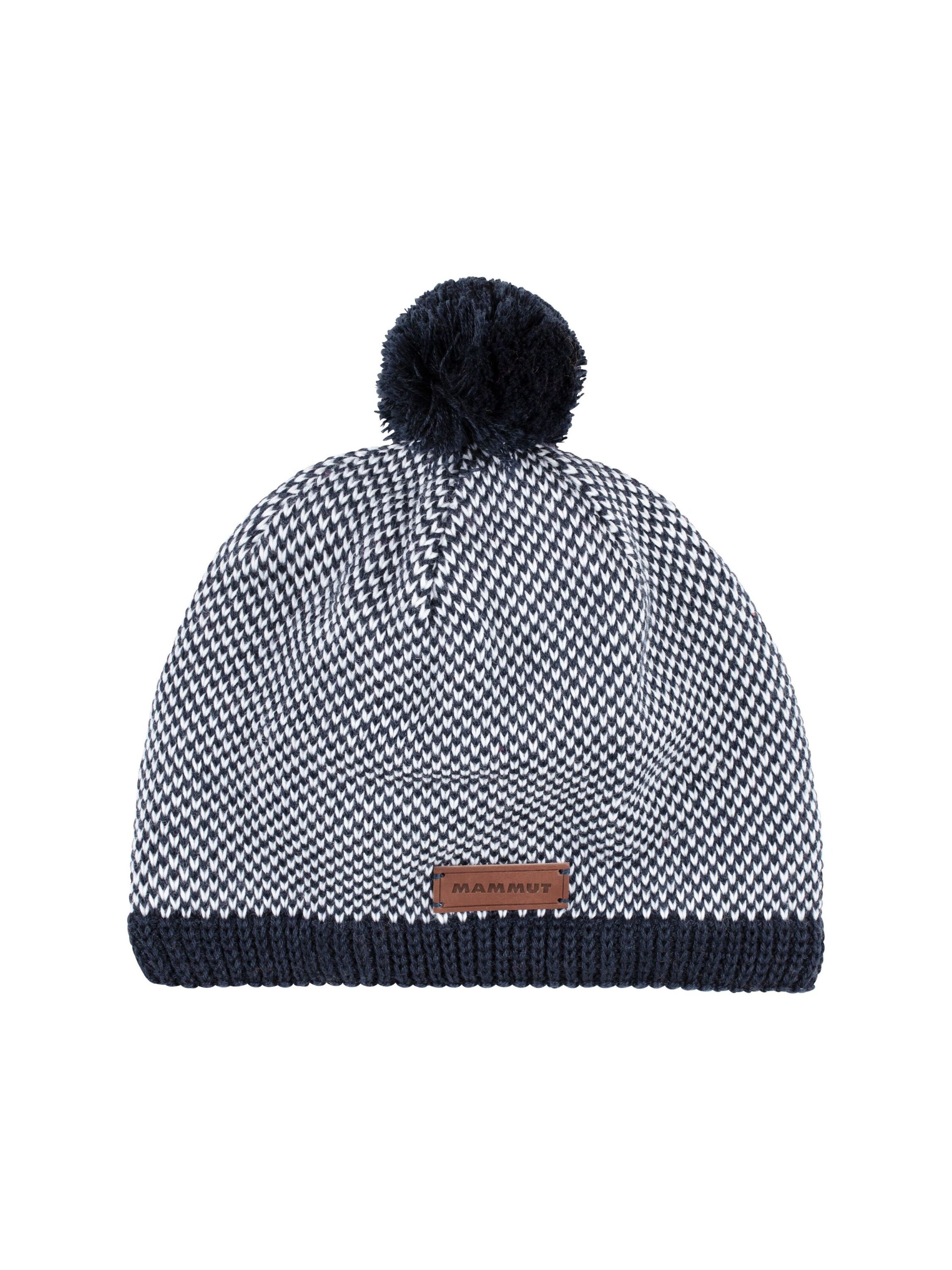 MAMMUT Sportmütze ‘Snow’ in Blau: Vorderseite