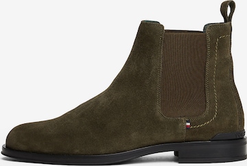 TOMMY HILFIGER Chelsea boots in Green: front
