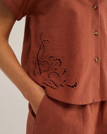 WE Fashion Blúz - barna