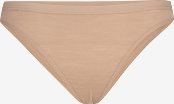 ICEBREAKER - Calzoncillo deportivo 'Siren' en beige: frente
