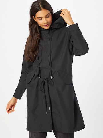 ABOUT YOU Between-Seasons Coat 'Denise' in Black: front