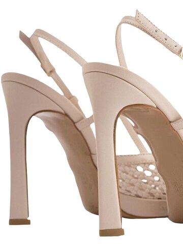 Limoya Slingback Pumps 'Damen-Absätze' in Beige