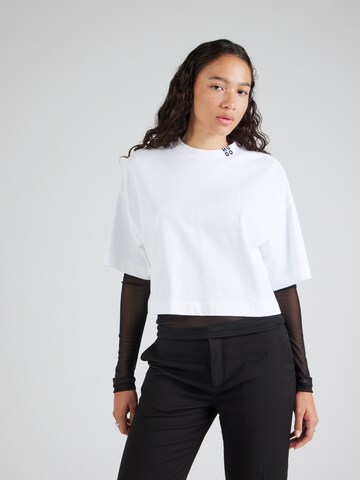 HUGO Shirt 'Damelody' in White: front