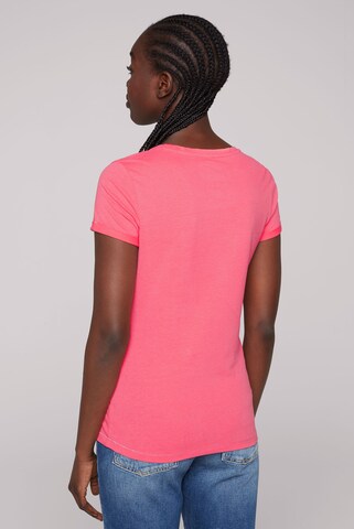 Soccx T-Shirt 'Konnichiwa' in Pink