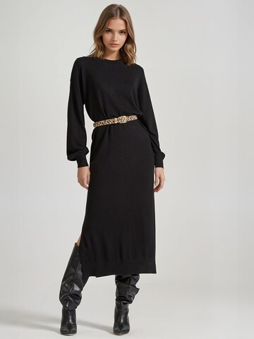 Funky Buddha Knit dress in Black