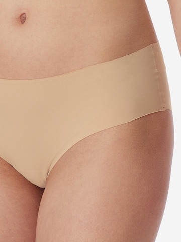 SCHIESSER Boyshorts 'Invisible Light' in Brown
