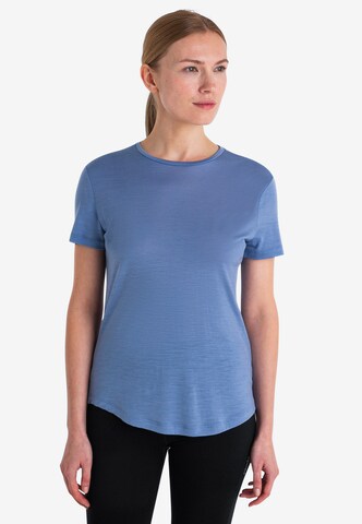 ICEBREAKER Performance shirt 'Cool-Lite Sphere III' in Blue: front